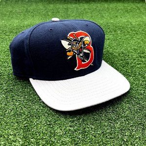 Vintage Binghamton Mets New Era Snapback Made In USA NWOT VTG 90s Minor League